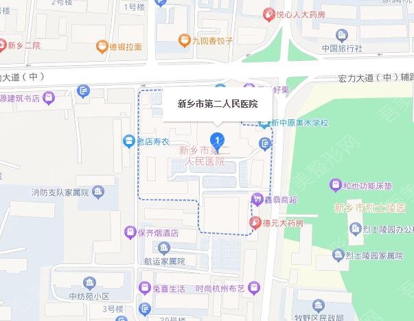 新乡市第二人民医院地址